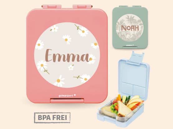 Brotdose mit Name Design