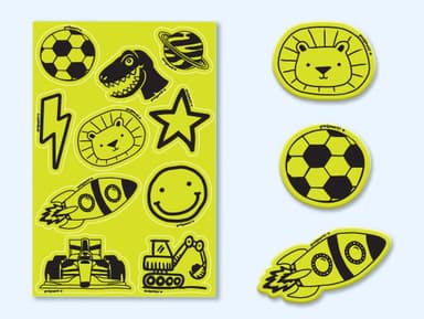 Reflektierende Aufkleber