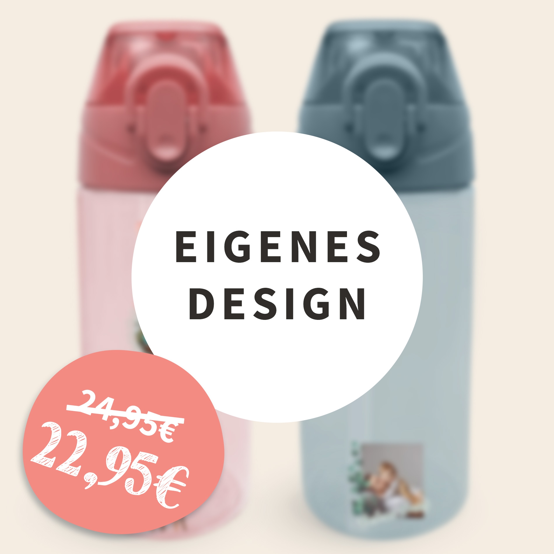 Gestalte deine eigene Trinkflasche