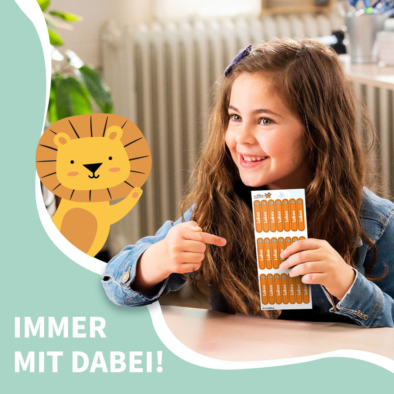Die Maus Mini Aufkleber