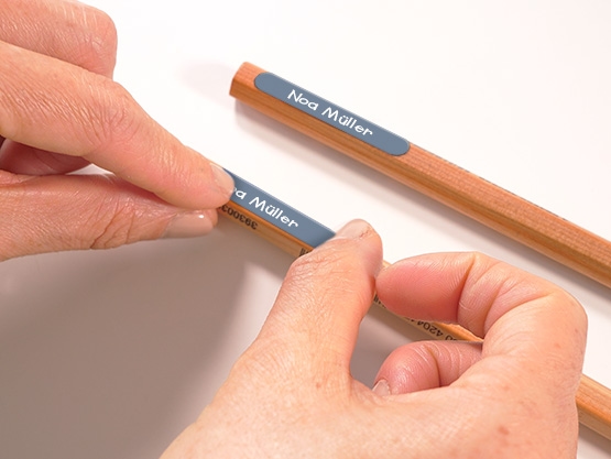 Mini Namensaufkleber