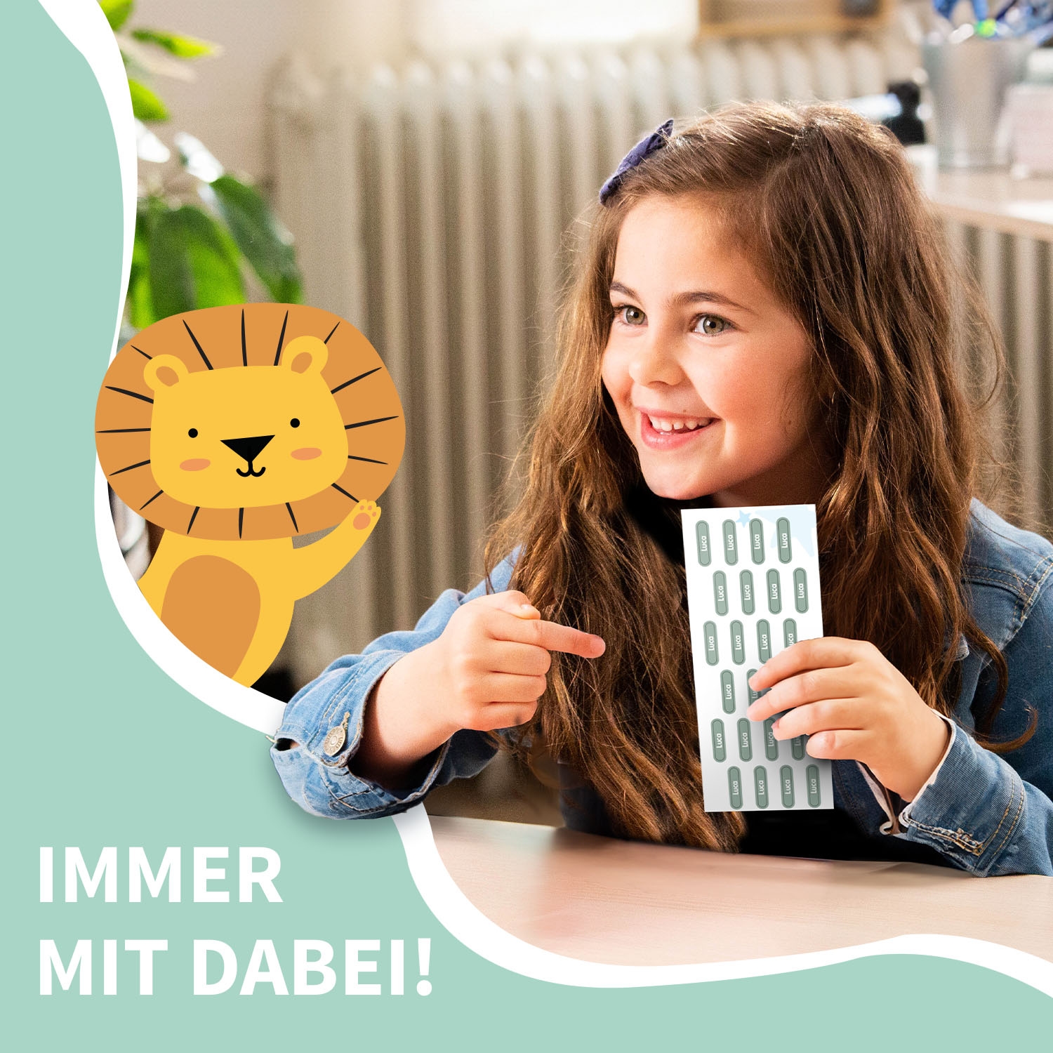 Mini Namensaufkleber XS