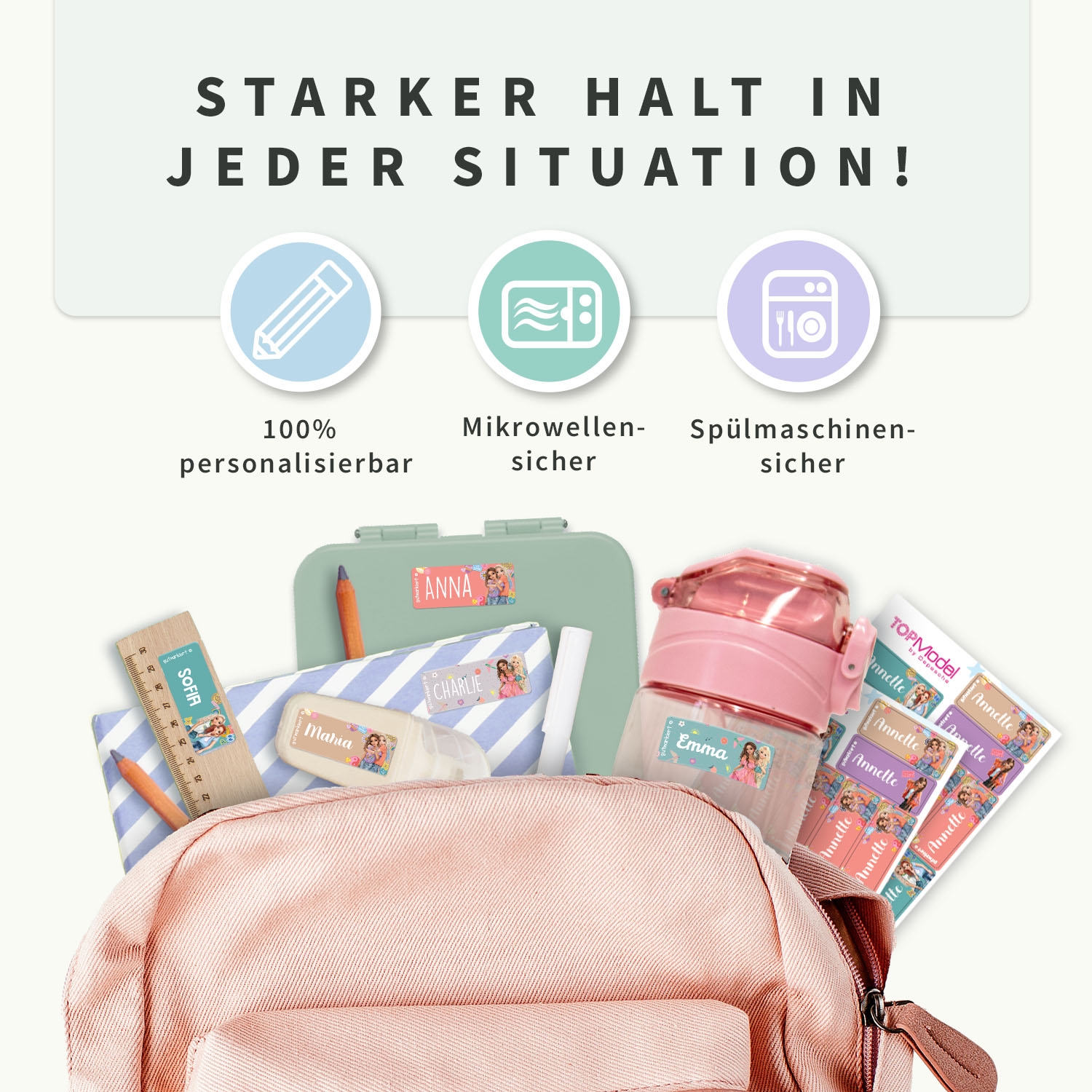 TOPModel Aufkleber