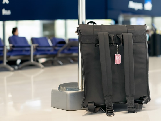 Lost & Found QR-Taschen- und Schlüsselanhänger