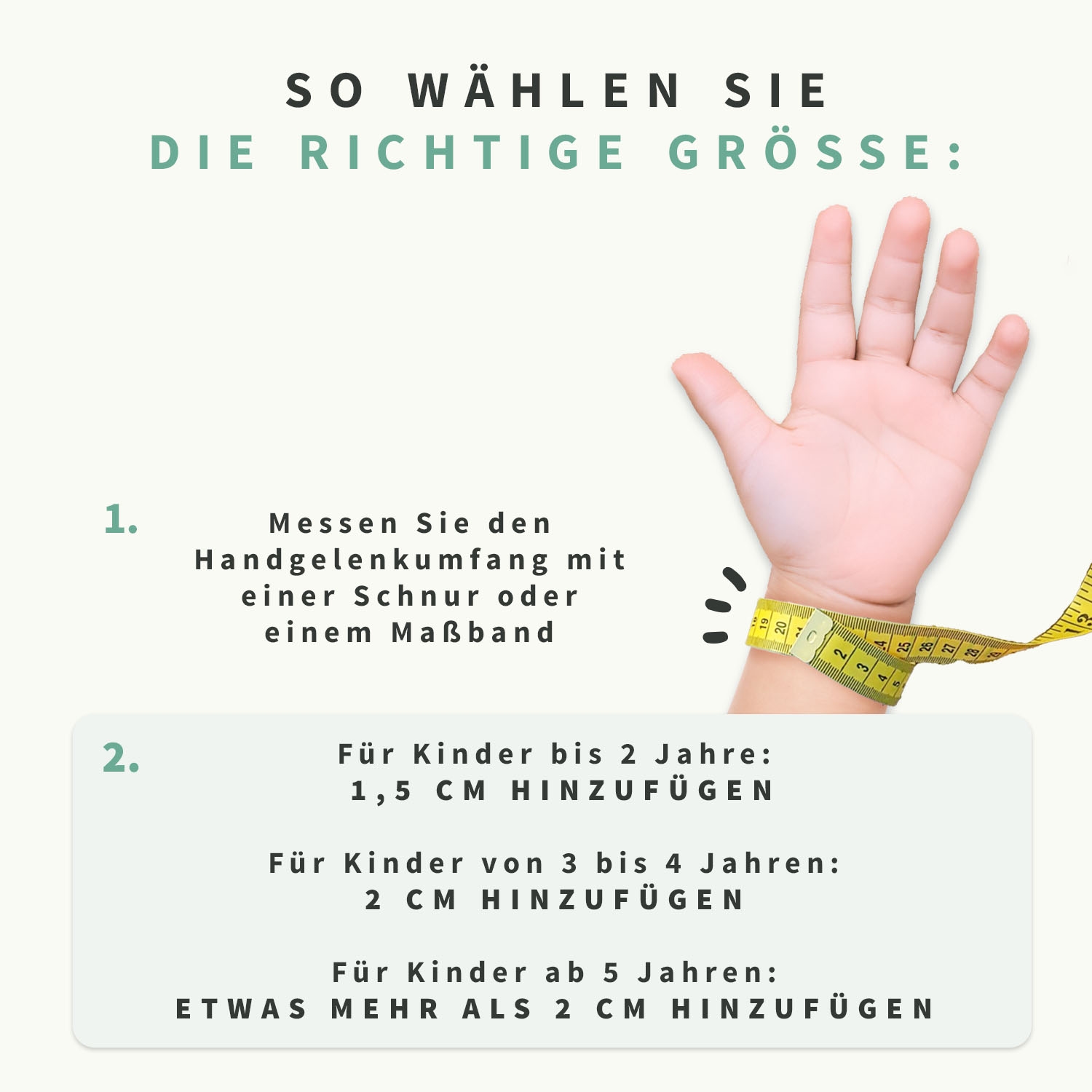 SOS Armband - Glow in the dark
