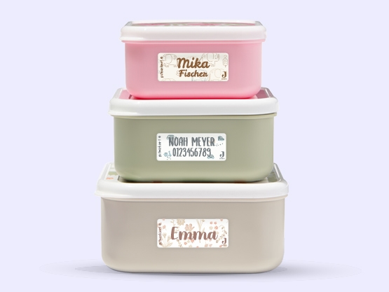 Kleine Namensaufkleber - Jollein