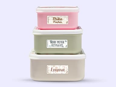 Kleine Namensaufkleber - Jollein