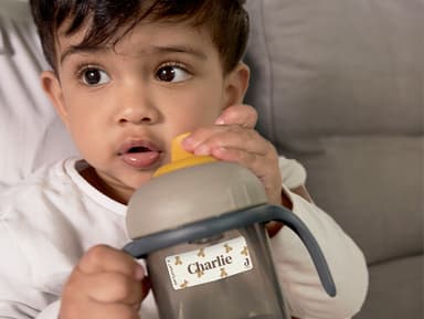 Kleine Namensaufkleber - Jollein