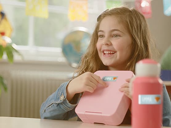 Kleine Thema Namensaufkleber