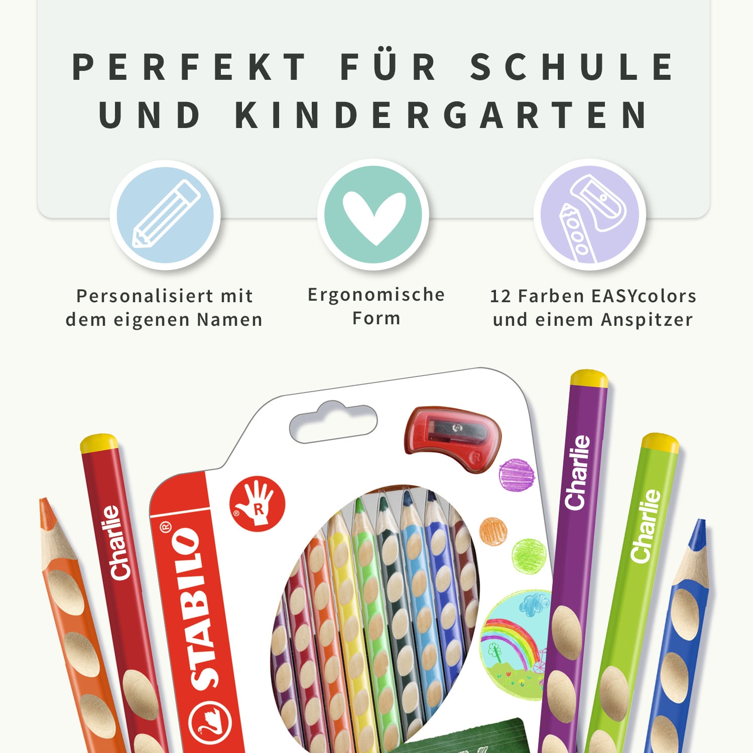 Personalisierte STABILO Buntstifte