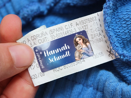 TOPModel Textilaufkleber