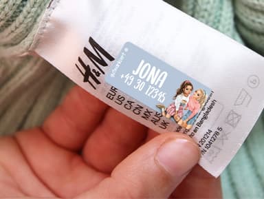 TOPModel Textilaufkleber