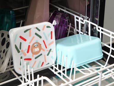 Runde Thema Namensaufkleber