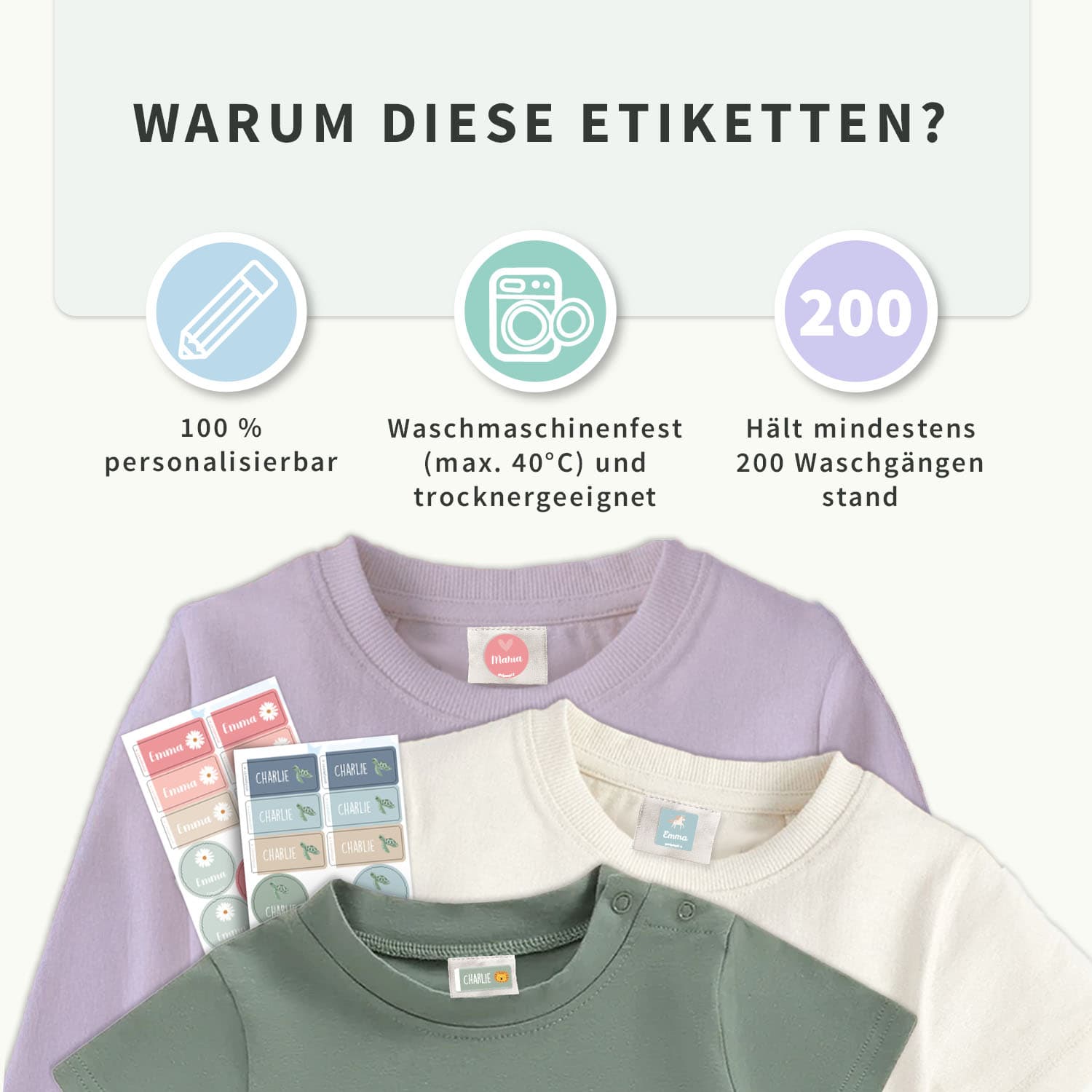 Textilaufkleber Vorteilspaket - Thema