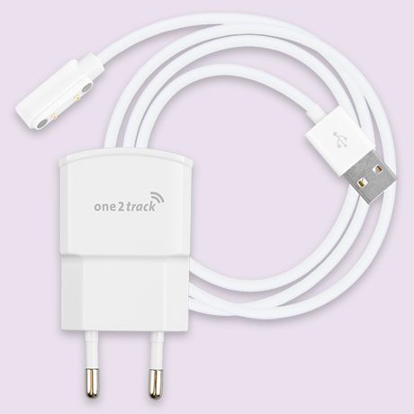 Ersatz-Set für 220V/5V Ladegerät mit USB-Ladekabel